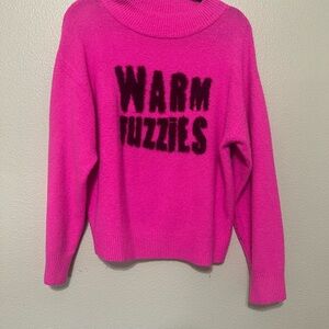 a new day Pink Cowl Neck Sweater